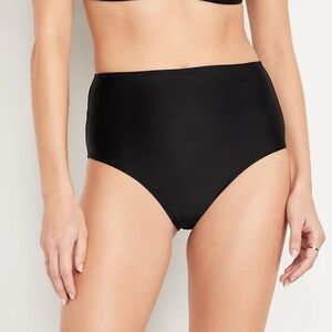 Old navy matte high-waisted bikini swim bottoms